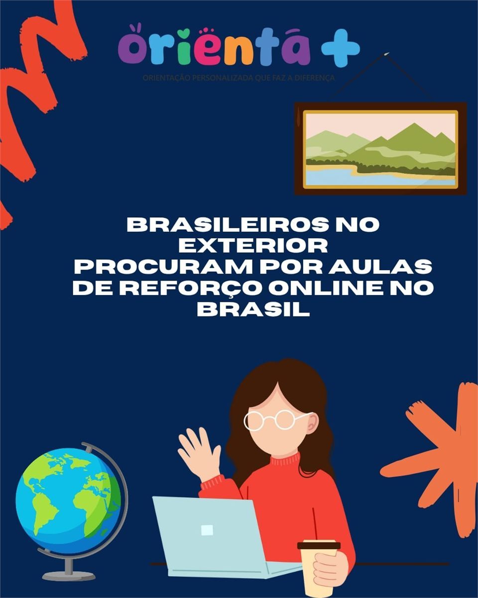 Brasileiros no exterior: reforço online no Brasil