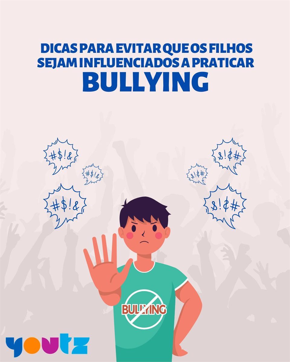 Dicas para evitar que os filhos sejam influenciados a praticar bullying na escola