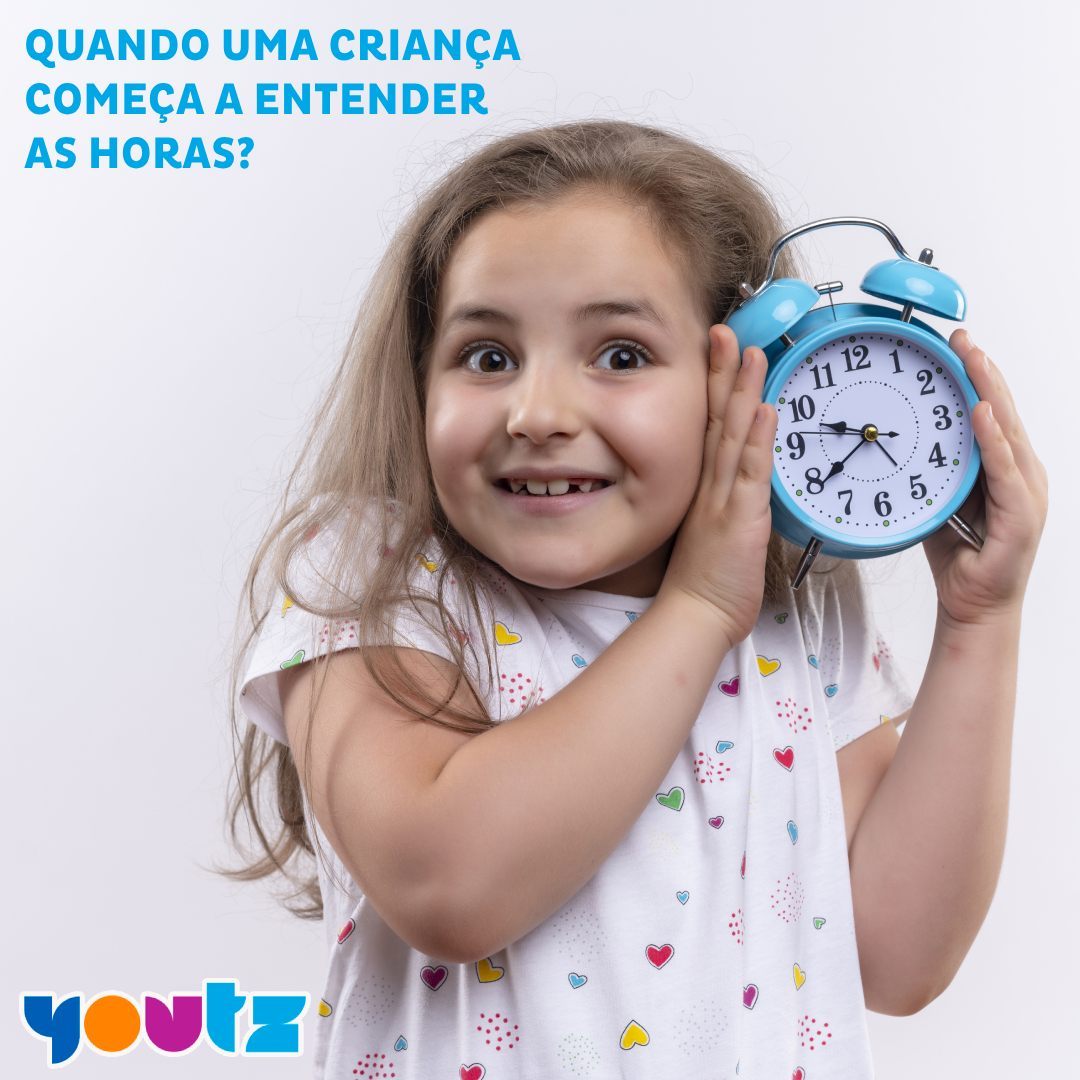Quando uma criança começa a entender as horas?